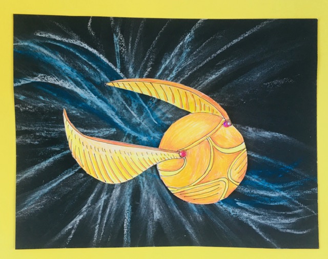 Harry Potter Snitch Drawing – www.